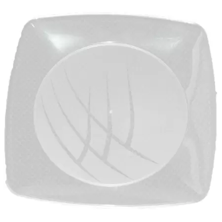 Prato Quad Medio Branco 15CM 10UN